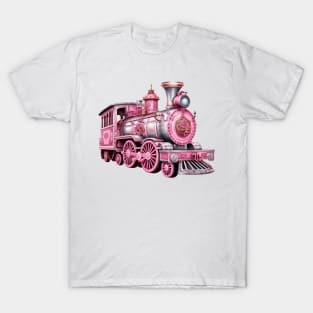 Pink Train T-Shirt